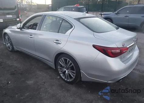 2019 Infiniti Q50 3.0T Sport из США, поврежденный, VIN JN1EV7AR0KM558202
